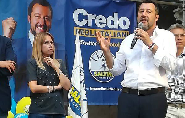 Salvini: “Giorgia Latini, una garanzia assoluta per le Marche”