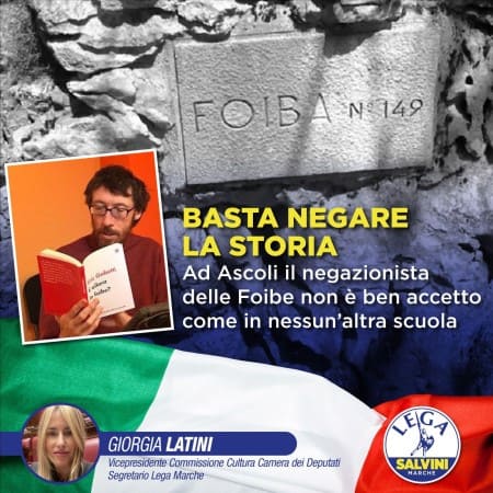 Basta con il negazionismo, oltraggioso invitare Gobetti nelle scuole